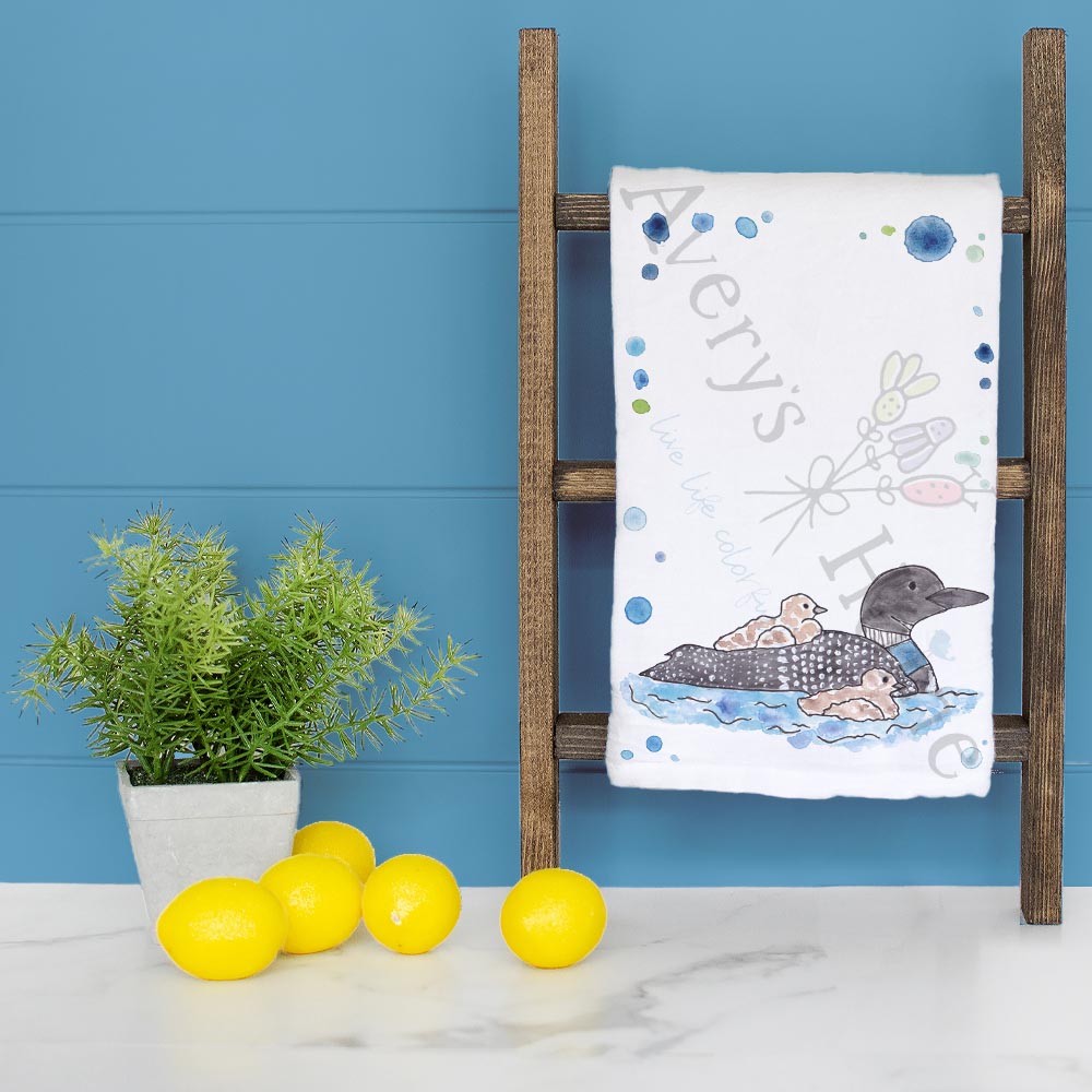 Loon Tea Towel