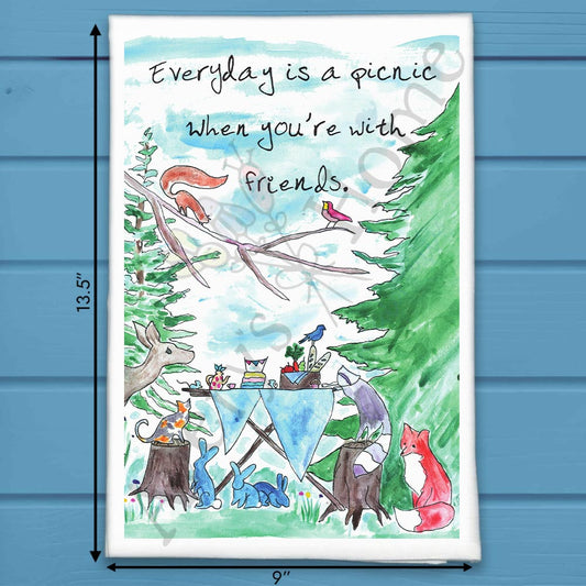Everyday Picnic Tea Towel – Outdoor Joy Decor
