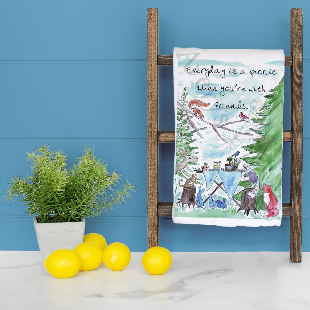 Everyday Picnic Tea Towel – Outdoor Joy Decor