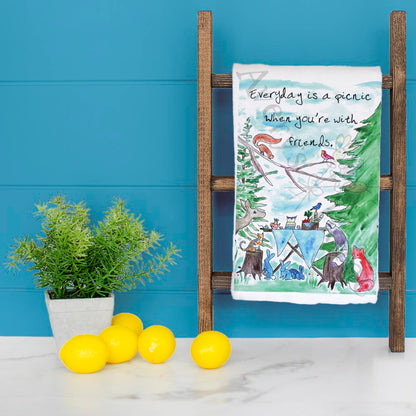 Everyday Picnic Tea Towel – Outdoor Joy Decor