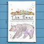 The Mountain Bear Tea Towel – Bold Nature Decor