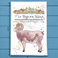 Mountain Bighorn Tea Towel – Wild Ridge Decor