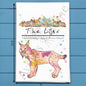 Mountain Lynx Tea Towel – Fierce Forest Decor