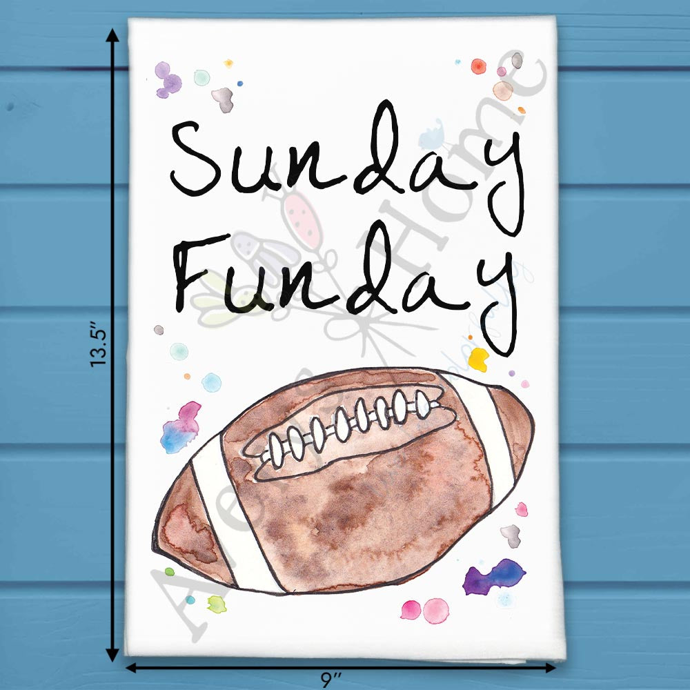 Football Sunday Tea Towel – Game Day Decor