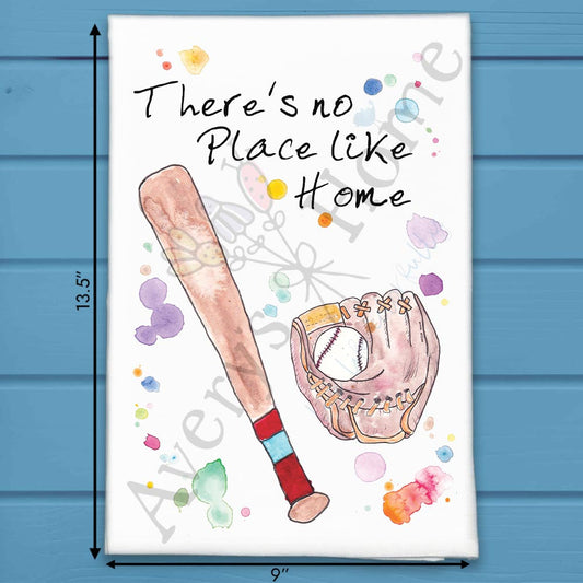 Baseball Tea Towel – Sports Kitchen Decor