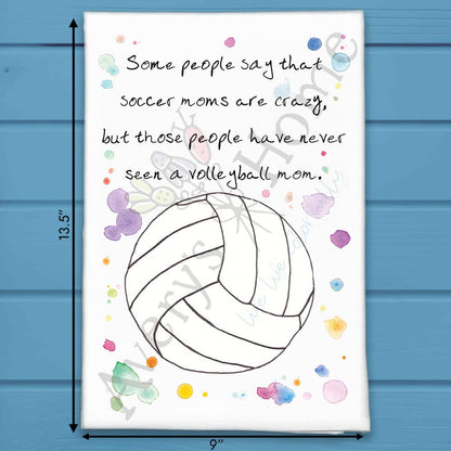 Volleyball Tea Towel – Court Gift Decor