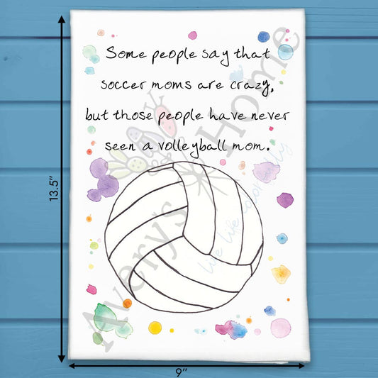 Volleyball Tea Towel – Court Gift Decor