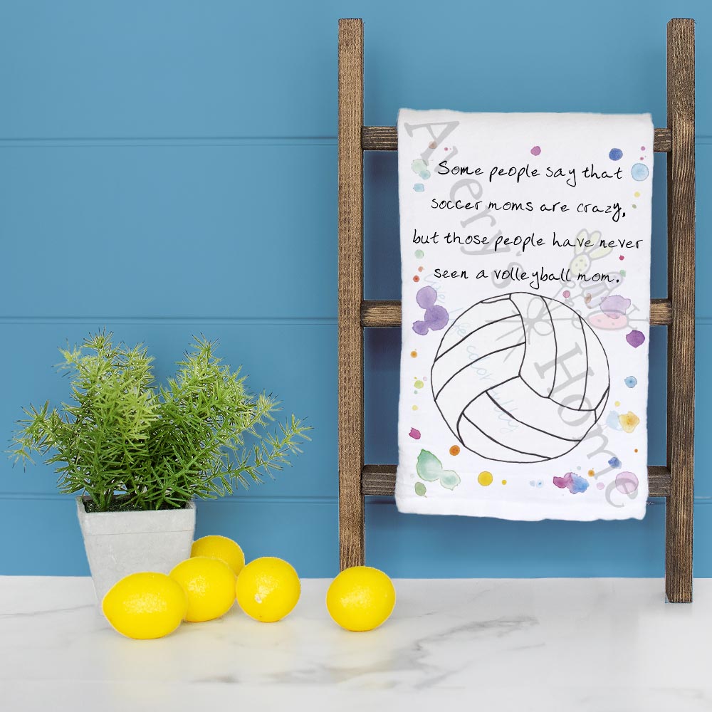 Volleyball Tea Towel – Court Gift Decor