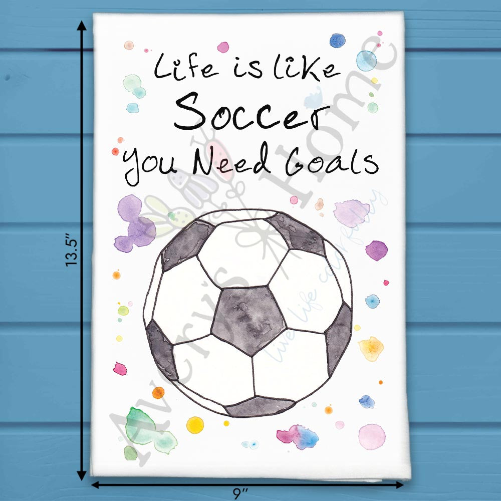 Soccer Tea Towel – Sport Lover Gift