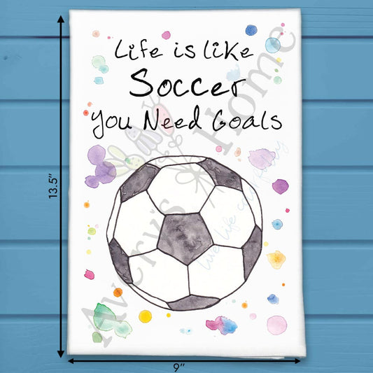 Soccer Tea Towel – Sport Lover Gift