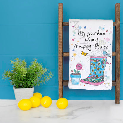 Gardening Tea Towel – Happy Place Decor