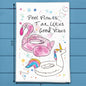 Pool Floats Tea Towel – Summer Chill Gift