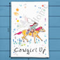 Cowgirl Tea Towel – Rodeo Western Decor