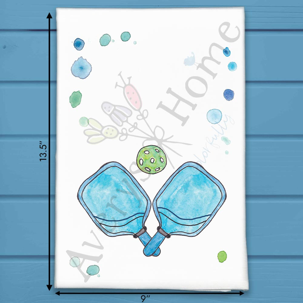 Pickleball Sport Tea Towel – Paddle Gift