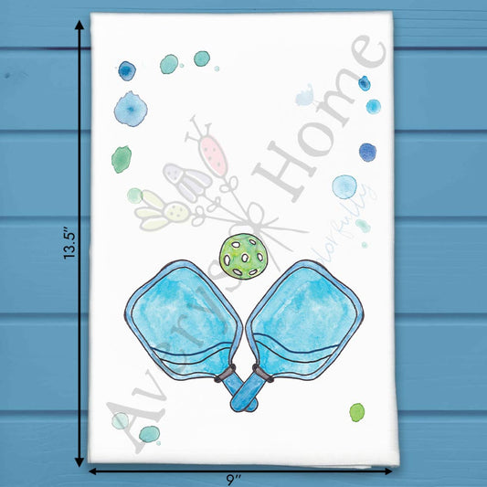Pickleball Sport Tea Towel – Paddle Gift