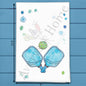 Pickleball Sport Tea Towel – Paddle Gift