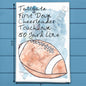 Football Season Tea Towel – Touchdown Decor