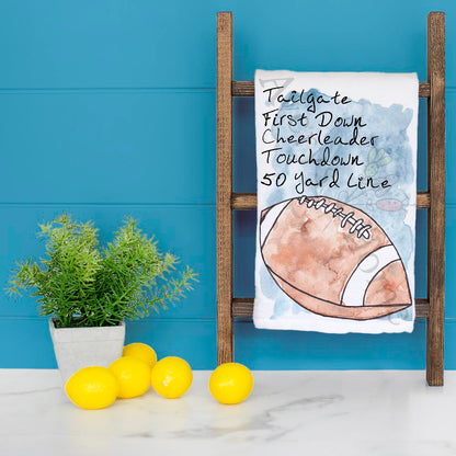 Football Season Tea Towel – Touchdown Decor