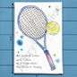 Tennis & Wine Tea Towel – Match Day Humor