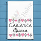 Canasta Queen Tea Towel – Sassy Card Gift