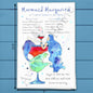 Mermaid Margarita Recipe Tea Towel – Salt & Sparkle