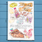Pecan Pie Recipe Tea Towel – Southern Holiday Sweet
