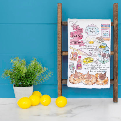 Peanut Butter Blossom Recipe Tea Towel – Hershey Hugged