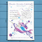 Ocean Unicorn Recipe Tea Towel – Magical Mermaid Drink