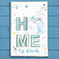 HOME in Upper Michigan Tea Towel