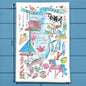 Rhode Island Map Tea Towel – Small State, Big Charm