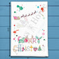Merry Christmas Tea Towel – Classic Holiday Cheer