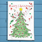 Christmas Tree Tea Towel – Bright, Cheerful & Evergreen