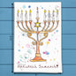 Happy Hanukkah Tea Towel – Shine Bright This Season