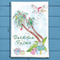 Deck the Palms Tea Towel – Sunshine & Sleigh Bells