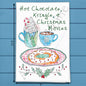 Hot Chocolate & Kringle Tea Towel – Holiday Movie Mood
