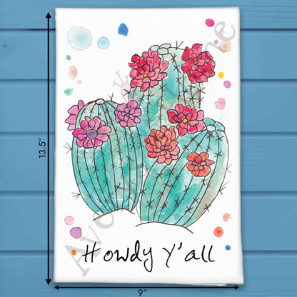 Howdy Y’all Tea Towel – Southwestern Hospitality