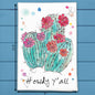 Howdy Y’all Tea Towel – Southwestern Hospitality