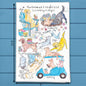 Retired Dog Life Tea Towel – Treats & Naps Unlimited