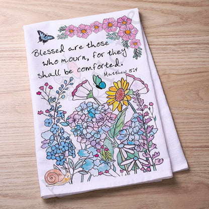 Blessed are those who mourn Kitchen Towel