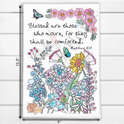 Blessed are those who mourn Kitchen Towel