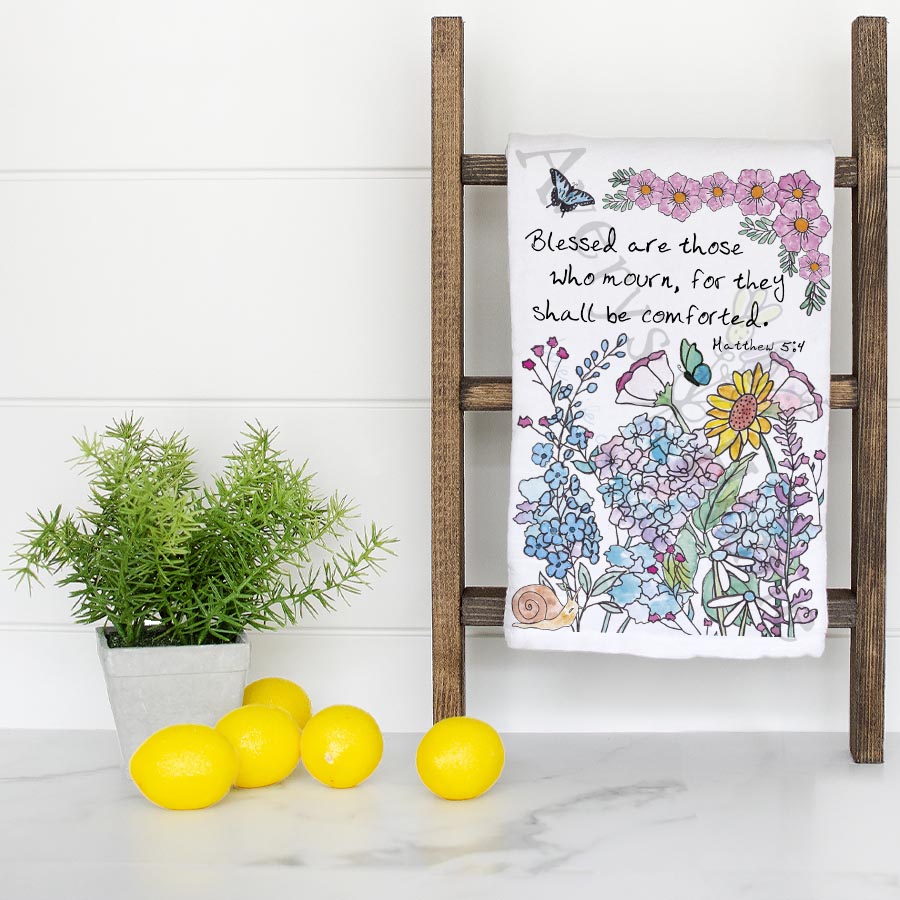 Blessed are those who mourn Kitchen Towel