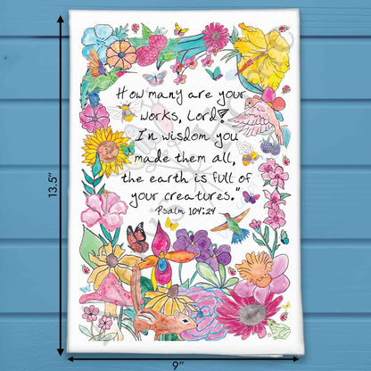 How many are your works, LORD Kitchen Home Décor Tea Towel