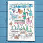 Custom Locale/Store - Old Barn Winery Tea Towel