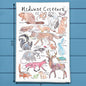 Midwest Critters Tea Towel
