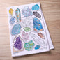 Crystal Gemstone Collector Kitchen Towel