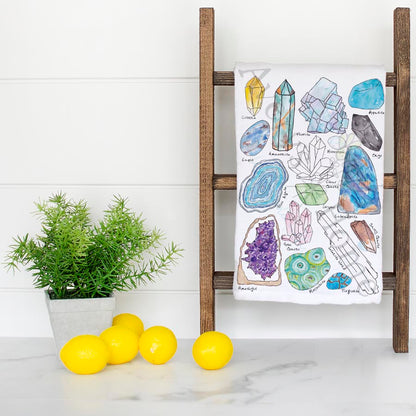 Crystal Gemstone Collector Kitchen Towel