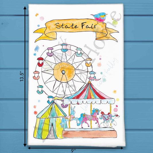 State Fair Memories Tea Towel – Americana Decor