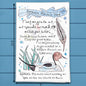 Northern Pintail Duck Birder Garden Kitchen Décor Tea Towel