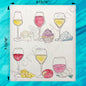 Wine & Cheese Pairing Swedish Dishcloth – Gourmet Host Gift