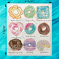 Donut Flavors Swedish Dishcloth – Sweet Kitchen Gift